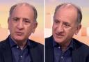 Scots satirist and writer Armando Iannucci appearing on the BBC on Sunday