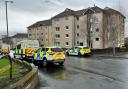 A major police operation is ongoing in Greenock