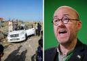 Patrick Harvie has also backed civil servants who have requested to cease work on arms exports