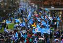 A Scottish independence rally is to be held in Glasgow next month