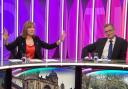 Fiona Bruce intervenes after Tory minister David TC Davies personally attacked a Labour MP