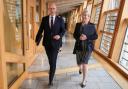 First Minister of Scotland John Swinney and Finance Secretary Shona Robison