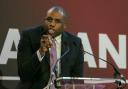 David Lammy delivers a speech to the Fabian Society conference in January