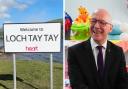 John Swinney said he was 'thrilled' to welcome Taylor Swift to Scotland