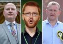 Neale Hanvey, Ross Greer and Drew Hendry will be on the spot