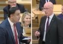 Anas Sarwar and John Swinney clashed over the NHS at FMQs