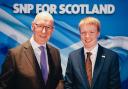 Ross Clark (right) is the SNP's youngest candidate standing for election on July 4