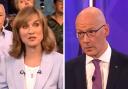 Fiona Bruce has been criticised for shutting down John Swinney on Brexit