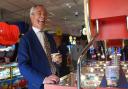 Nigel Farage reaffirmed his support for Andrew Tate while campaigning in Clacton-on-Sea