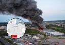 The BBC map of the Linwood industrial estate fire failed to include the Linwood industrial estate