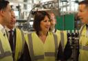 The shadow chancellor took her obligatory 'visiting UK politician tour of a whisky distillery' for a photo-op on Tuesday