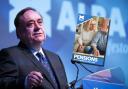 Alba leader Alex Salmond, and the front page of the party's first independence white paper