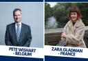 Pete Wishart's Belgium are set to take on Zara Gladman's France in the Euros