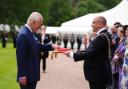 King Charles receives the keys to the City of Edinburgh during Holyrood Week
