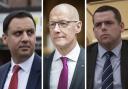 Anas Sarwar, John Swinney and Douglas Ross will be among those to cast their votes today