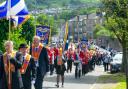 The planned procession will be on a much smaller scale than the major event held in Gourock at the end of June