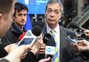 Nigel Farage was ­interrupted by multiple activists from the ­campaign group Stand Up To Racism during a recent speech