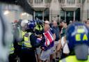 Police clash with protesters in London