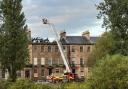 The fire broke out on Monday evening in Glasgow city centre