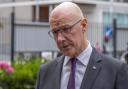 John Swinney spoke about the new funding at a Glasgow distillery