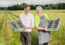 Rowan Marshall and Asda produce colleague Martin Ferguson