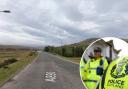 A crash on the A890 on Sunday saw two people airlifted to hospital