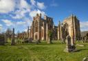 Melrose Abbey was founded by King David I in 1136, as the first Cistercian monastery in Scotland