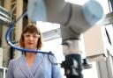 Chancellor of the Exchequer Rachel Reeves during her visit to the National Manufacturing Institute Scotland (NMIS) in Paisley