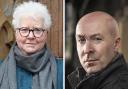 Val McDermid (left) and Christopher Brookmyre (right) have both been nominated for a top crime writing prize