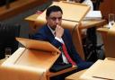 Scottish Labour leader Anas Sarwar pictured in Holyrood