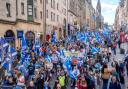 A previous Believe in Scotland march and rally held in Edinburgh