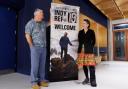 The audience were clearly gripped by the moving film To See Ourselves, which saw Jane McAllister (right) film her father Fraser during the Yes campaign of 2014