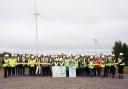 A 15-turbine extension to a South Lanarkshire wind farm has opened