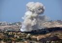 The attack comes after the Israeli military announced 'limited ground operations' against Hezbollah in Lebanon