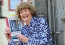 Pam Ayres attended the festival as it opened on Friday