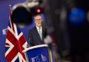 Keir Starmer speaks to the press at the European Commission headquarters