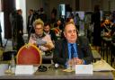 Alex Salmond pictured at the Cultural Diplomacy Forum 2024 in Ohrid, North Macedonia