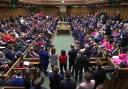 MPs could be seen wearing pink at PMQs on Wednesday