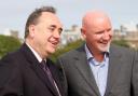 Alex Salmond and Sir Tom Hunter in 2007