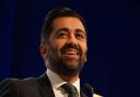 Humza Yousaf speaks at the SNP's conference in Aberdeen last year