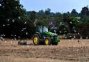 Embargoed to 0001 Saturday January 29..File photo dated 12/08/08 of a tractor as it ploughs a field. A distillery, a research centre and a council are among a group of public bodies and businesses that will form part of a new, government-funded centre