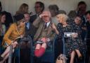 King Charles III and Queen Camilla during the Braemar Gathering highland games