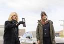 Shetland stars Ashley Jensen as DI Ruth Calder and Alison O'Donnell as DI ‘Tosh’ McIntosh