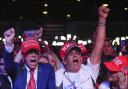 Donald Trump has won the swing states of North Carolina and Georgia (AP Photo/Evan Vucci)