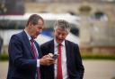 Jonathan Powell (right) was Tony Blair's former chief of staff