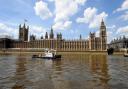 A man was arrested outside the UK Parliament