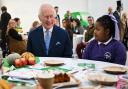 King Charles visits the first Coronation Food Hub in Deptford