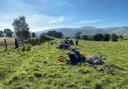 Volunteer archaeologists in Stirling