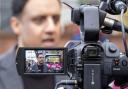 Scottish Labour leader Anas Sarwar speaks to the media on the campaign trail in Glasgow