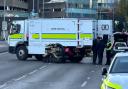 Bomb disposal unit at Buchanan Bus Station, Glasgow